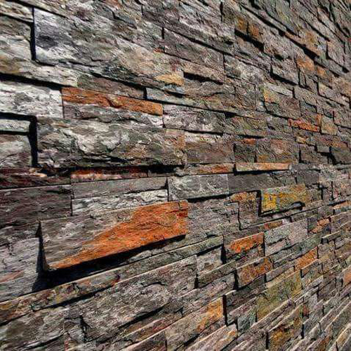 Antique Slate Stacked stone Wall Cladding Tiles 
